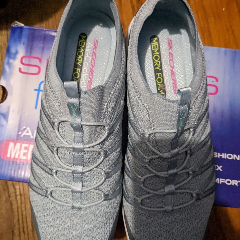 Light Blue Gym Shoes - Gem